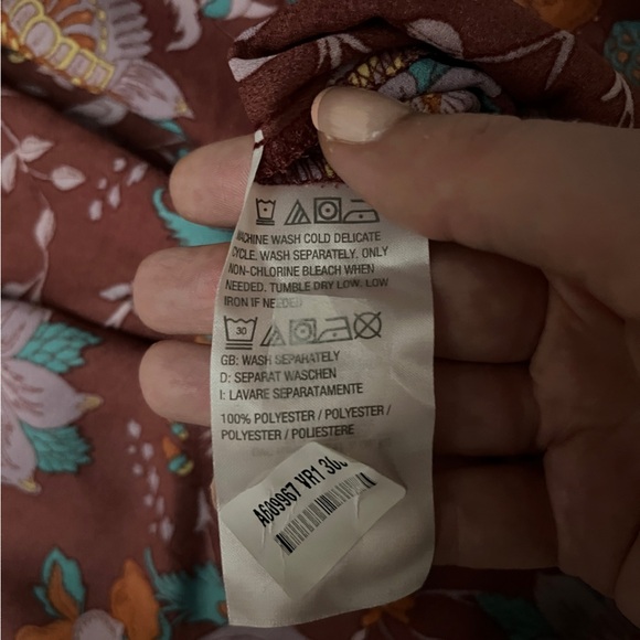 Floral Plus Size Maxi Dress - Picture 8 of 8